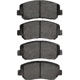 Purchase Top-Quality DYNAMIC FRICTION COMPANY - 4000-1640-00 - Front Hybrid Pads pa1