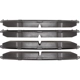 Purchase Top-Quality DYNAMIC FRICTION COMPANY - 4000-1680-00 - Front Hybrid Pads pa2