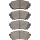Purchase Top-Quality DYNAMIC FRICTION COMPANY - 4000-1711-00 - Front Hybrid Pads pa5