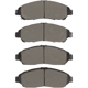 Purchase Top-Quality DYNAMIC FRICTION COMPANY - 4000-1723-00 - Front Hybrid Pads pa2