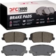 Purchase Top-Quality DYNAMIC FRICTION COMPANY - 4000-1735-00 - Front Hybrid Pads pa5