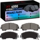 Purchase Top-Quality DYNAMIC FRICTION COMPANY - 4000-1736-00 - Front Hybrid Pads pa5