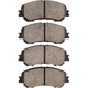 Purchase Top-Quality DYNAMIC FRICTION COMPANY - 4000-1737-00 - Front Hybrid Pads pa3
