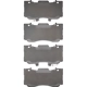 Purchase Top-Quality DYNAMIC FRICTION COMPANY - 4000-1784-00 - Front Hybrid Pads pa3