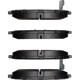 Purchase Top-Quality DYNAMIC FRICTION COMPANY - 4000-1815-00 - Front Hybrid Pads pa5