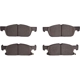 Purchase Top-Quality DYNAMIC FRICTION COMPANY - 4000-1818-10 - Front Hybrid Pads pa1