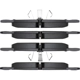 Purchase Top-Quality DYNAMIC FRICTION COMPANY - 4000-1838-00 - Front Hybrid Pads pa5