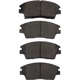 Purchase Top-Quality DYNAMIC FRICTION COMPANY - 4000-1847-00 - Front Hybrid Pads pa1