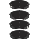 Purchase Top-Quality DYNAMIC FRICTION COMPANY - 4000-1855-00 - Front Hybrid Pads pa3