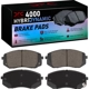 Purchase Top-Quality DYNAMIC FRICTION COMPANY - 4000-1855-00 - Front Hybrid Pads pa4