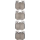 Purchase Top-Quality DYNAMIC FRICTION COMPANY - 4000-1868-00 - Front Hybrid Pads pa2
