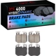 Purchase Top-Quality DYNAMIC FRICTION COMPANY - 4000-1868-00 - Front Hybrid Pads pa3