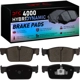 Purchase Top-Quality DYNAMIC FRICTION COMPANY - 4000-1924-00 - Front Hybrid Pads pa5