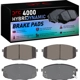 Purchase Top-Quality DYNAMIC FRICTION COMPANY - 4000-2035-00 - Front Hybrid Pads pa4