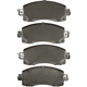 Purchase Top-Quality DYNAMIC FRICTION COMPANY - 4000-2045-00 - Front Hybrid Pads pa1