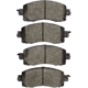 Purchase Top-Quality DYNAMIC FRICTION COMPANY - 4000-2045-00 - Front Hybrid Pads pa4