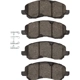 Purchase Top-Quality DYNAMIC FRICTION COMPANY - 4000-2057-00 - Front Hybrid Pads pa4