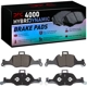Purchase Top-Quality DYNAMIC FRICTION COMPANY - 4000-2060-00 - Front Hybrid Pads pa3