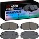 Purchase Top-Quality DYNAMIC FRICTION COMPANY - 4000-2074-00 - Front Hybrid Pads pa5