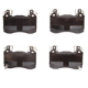 Purchase Top-Quality DYNAMIC FRICTION COMPANY - 4000-2145-00 - Front Hybrid Pads pa2