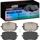 Purchase Top-Quality DYNAMIC FRICTION COMPANY - 4000-2206-00 - Front Hybrid Pads pa5