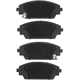 Purchase Top-Quality DYNAMIC FRICTION COMPANY - 4000-2275-00 - Front Hybrid Pads pa1