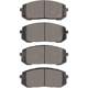 Purchase Top-Quality DYNAMIC FRICTION COMPANY - 4000-2302-00 - Front Hybrid Pads pa3