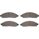 Purchase Top-Quality Front Hybrid Pads by DYNAMIC FRICTION COMPANY - 4000-2402-00 pa2