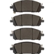 Purchase Top-Quality Front Hybrid Pads by DYNAMIC FRICTION COMPANY - 4000-2413-00 pa2