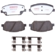 Purchase Top-Quality RAYBESTOS - EHT2198H - Front Disc Brake Pad Set pa1