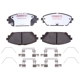 Purchase Top-Quality RAYBESTOS - EHT2218H - Front Disc Brake Pad Set pa1