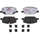 Purchase Top-Quality RAYBESTOS - EHT2314H - Front Disc Brake Pad Set pa2