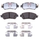 Purchase Top-Quality RAYBESTOS - EHT2324H - Front Disc Brake Pad Set pa1