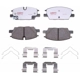 Purchase Top-Quality RAYBESTOS - EHT2345H - Front Disc Brake Pad Set pa1