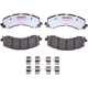 Purchase Top-Quality RAYBESTOS - EHT2382H - Front Disc Brake Pad Set pa1