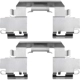 Purchase Top-Quality Front Left New Caliper With Hardware by RAYBESTOS - FRC13445N pa2