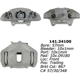 Purchase Top-Quality Front Left Rebuilt Caliper With Hardware by CENTRIC PARTS - 141.34100 pa11
