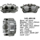 Purchase Top-Quality Front Left Rebuilt Caliper With Hardware by CENTRIC PARTS - 141.40116 pa12
