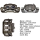 Purchase Top-Quality Front Left Rebuilt Caliper With Hardware by CENTRIC PARTS - 141.42052 pa15
