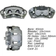 Purchase Top-Quality Front Left Rebuilt Caliper With Hardware by CENTRIC PARTS - 141.42174 pa11