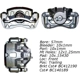 Purchase Top-Quality Front Left Rebuilt Caliper With Hardware by CENTRIC PARTS - 141.51006 pa15