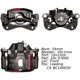 Purchase Top-Quality Front Left Rebuilt Caliper With Hardware by CENTRIC PARTS - 141.51216 pa15