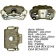 Purchase Top-Quality Front Left Rebuilt Caliper With Hardware by CENTRIC PARTS - 141.51266 pa14