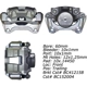 Purchase Top-Quality Front Left Rebuilt Caliper With Hardware by CENTRIC PARTS - 141.51272 pa16