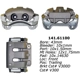 Purchase Top-Quality Front Left Rebuilt Caliper With Hardware by CENTRIC PARTS - 141.61100 pa12
