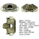 Purchase Top-Quality Front Left Rebuilt Caliper With Hardware by CENTRIC PARTS - 141.61126 pa24