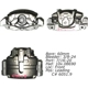 Purchase Top-Quality Front Left Rebuilt Caliper With Hardware by CENTRIC PARTS - 141.63028 pa14