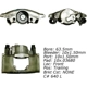 Purchase Top-Quality Front Left Rebuilt Caliper With Hardware by CENTRIC PARTS - 141.66016 pa12