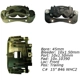 Purchase Top-Quality Front Left Rebuilt Caliper With Hardware by CENTRIC PARTS - 141.66042 pa14