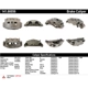 Purchase Top-Quality Front Left Rebuilt Caliper With Hardware by CENTRIC PARTS - 141.66056 pa9